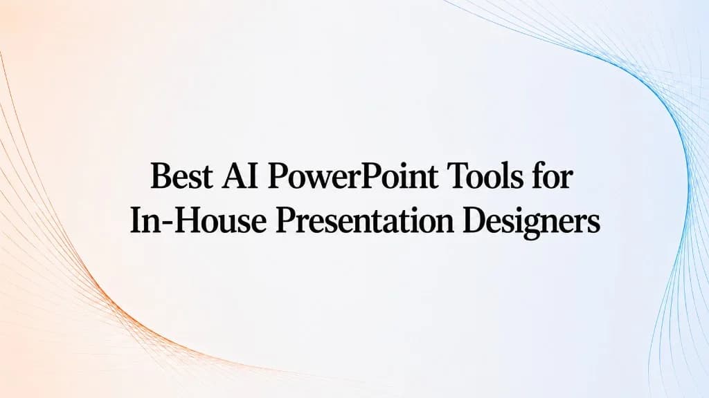 best ai powerpoint tools for in house designers